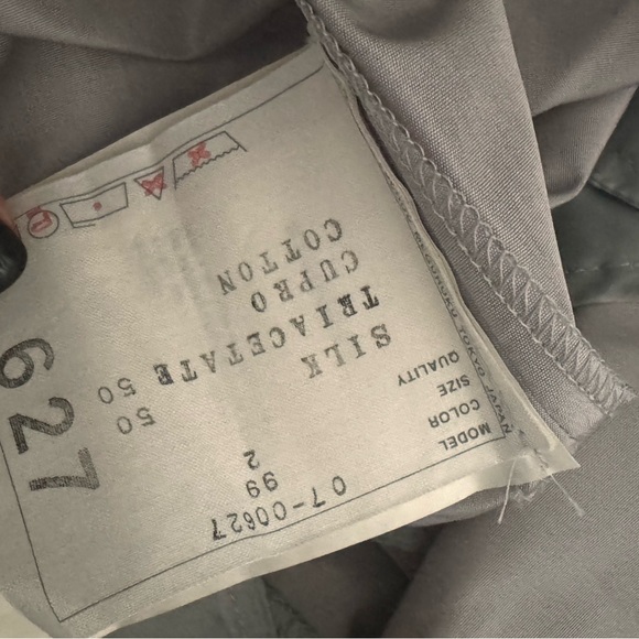 Sacai bubble drawstring silver skirt - Picture 4 of 4